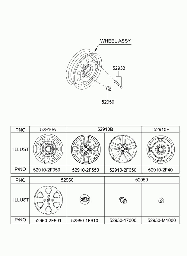 Диск литой для Киа Церато 2006-2009