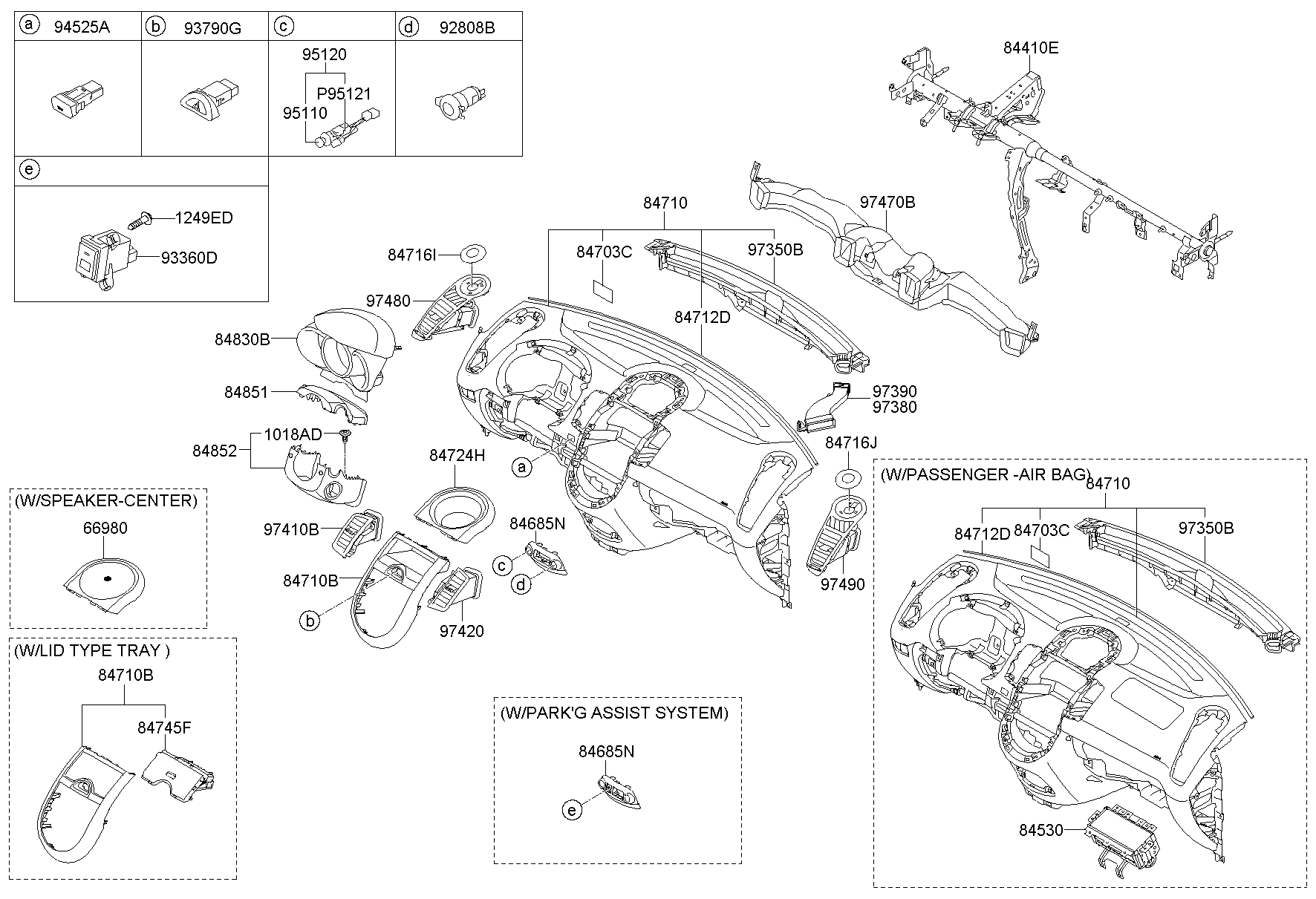 Приборная панель для Киа Церато 2006-2009