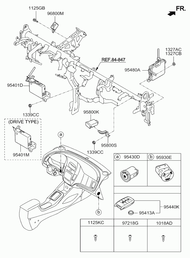 Иммобилайзер для Киа Церато 2008-2013