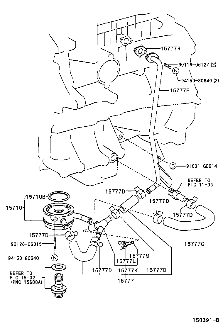 Радиатор масляный для Тойота Камри 2001-2006