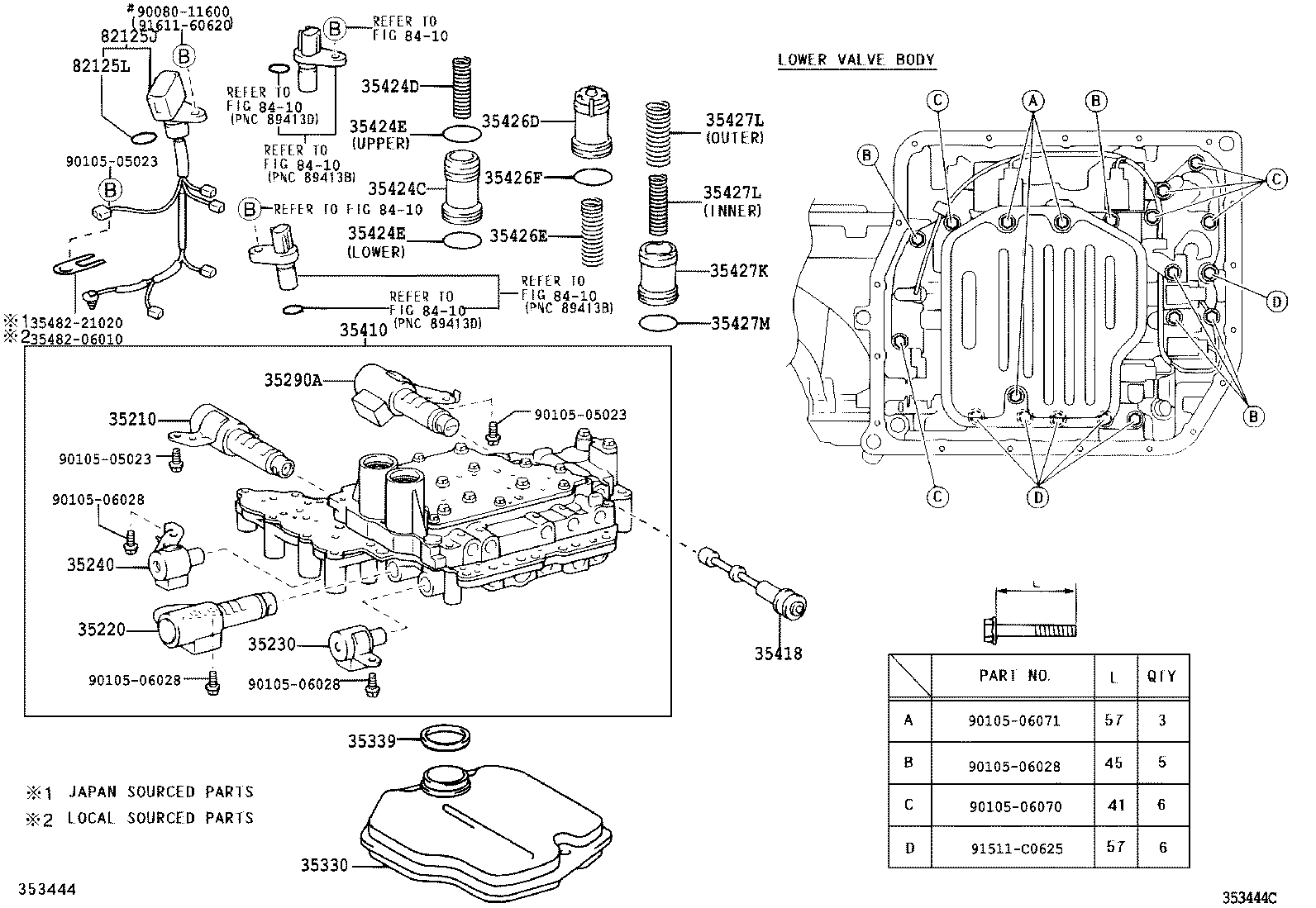 Гибро-блок АКПП для Тойота Камри 2001-2006