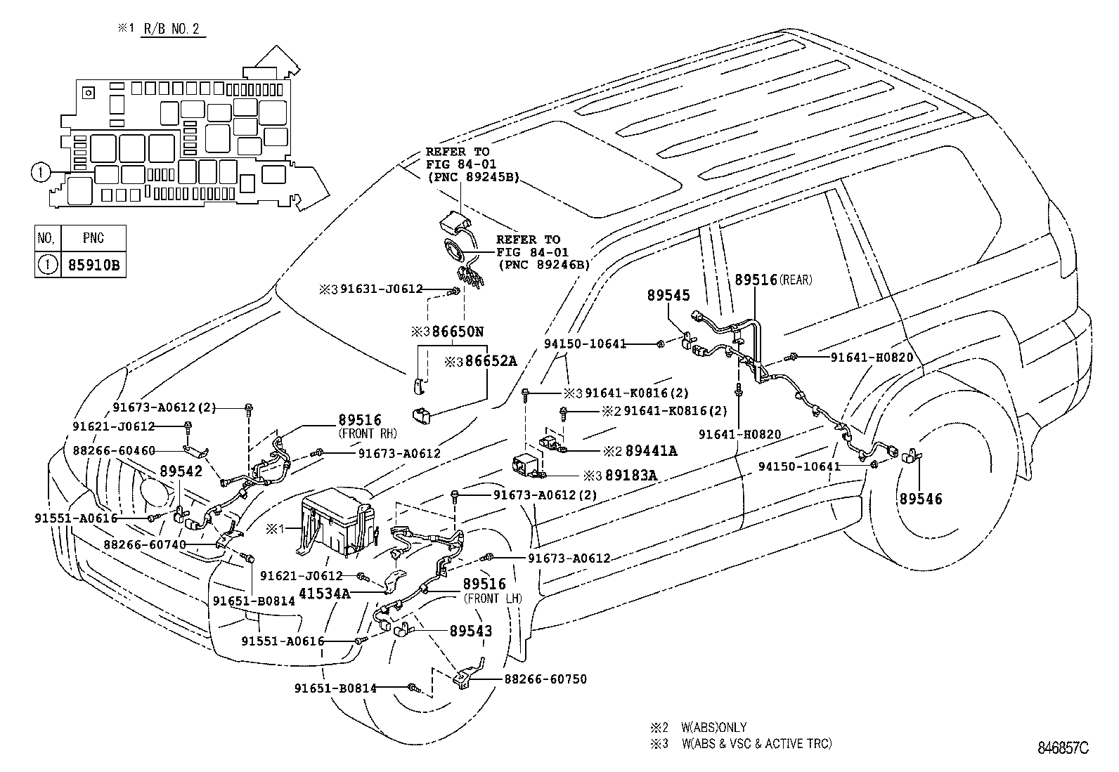 Датчик АБС задний правый для Тойота Ленд Крузер Прадо 2007-2009