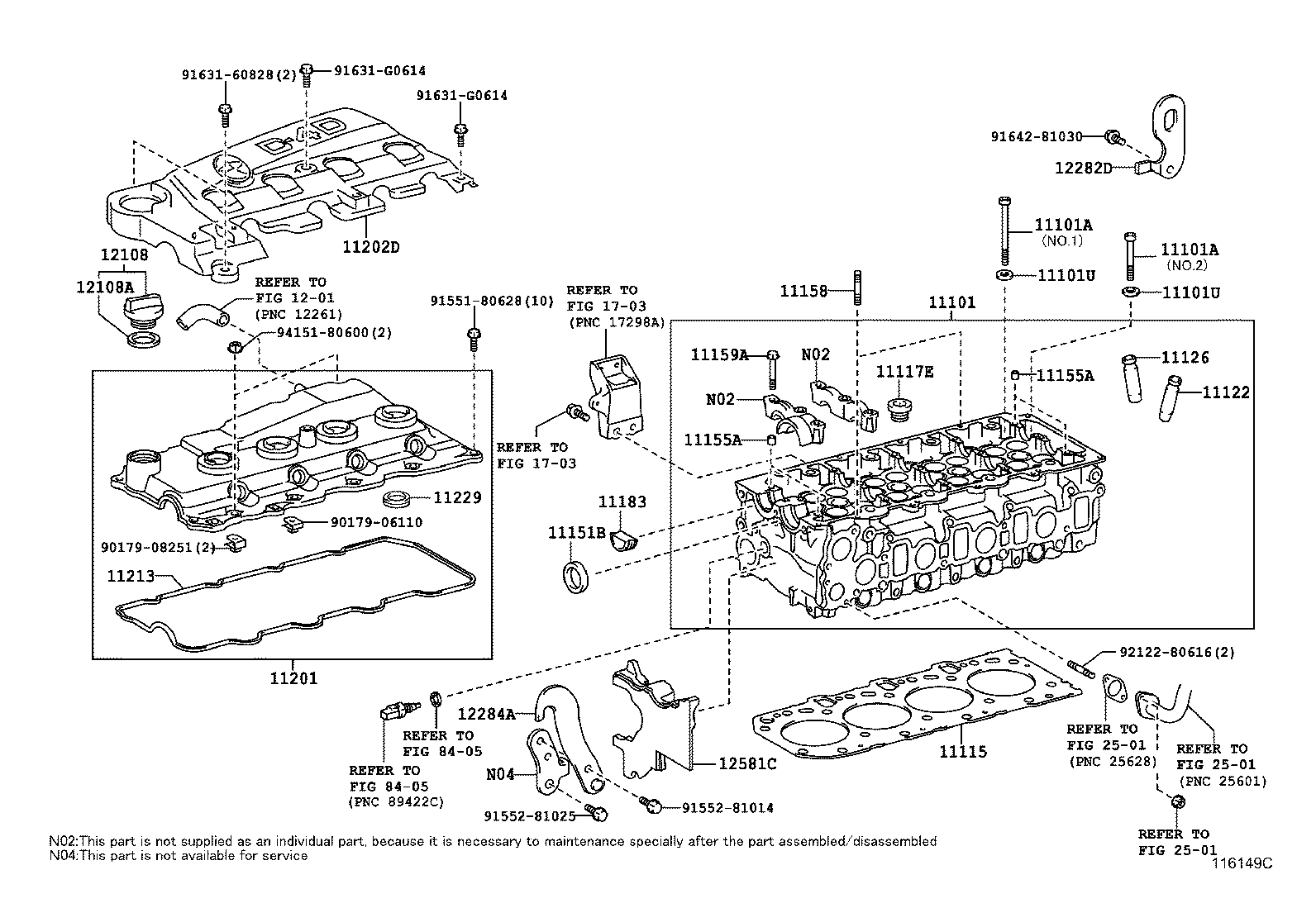 Клапанная крышка для Тойота Ленд Крузер Прадо 2009-2013
