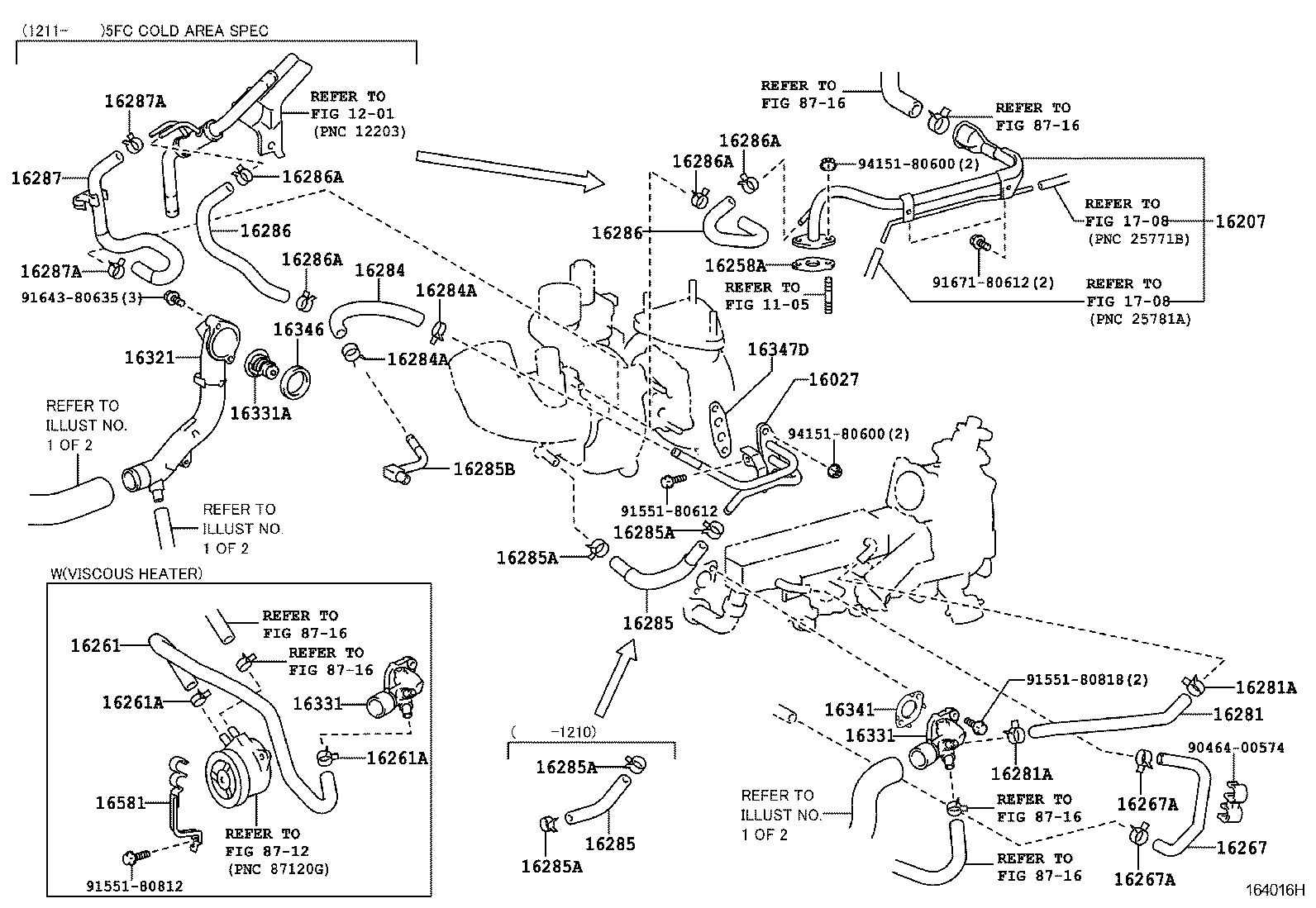 Термостат для Тойота Ленд Крузер Прадо 2009-2013