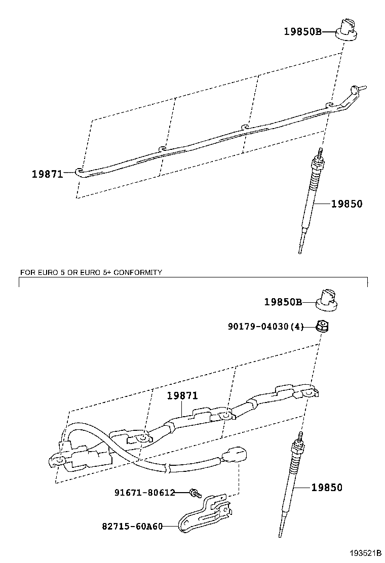 Свеча накала для Тойота Ленд Крузер Прадо 2009-2013