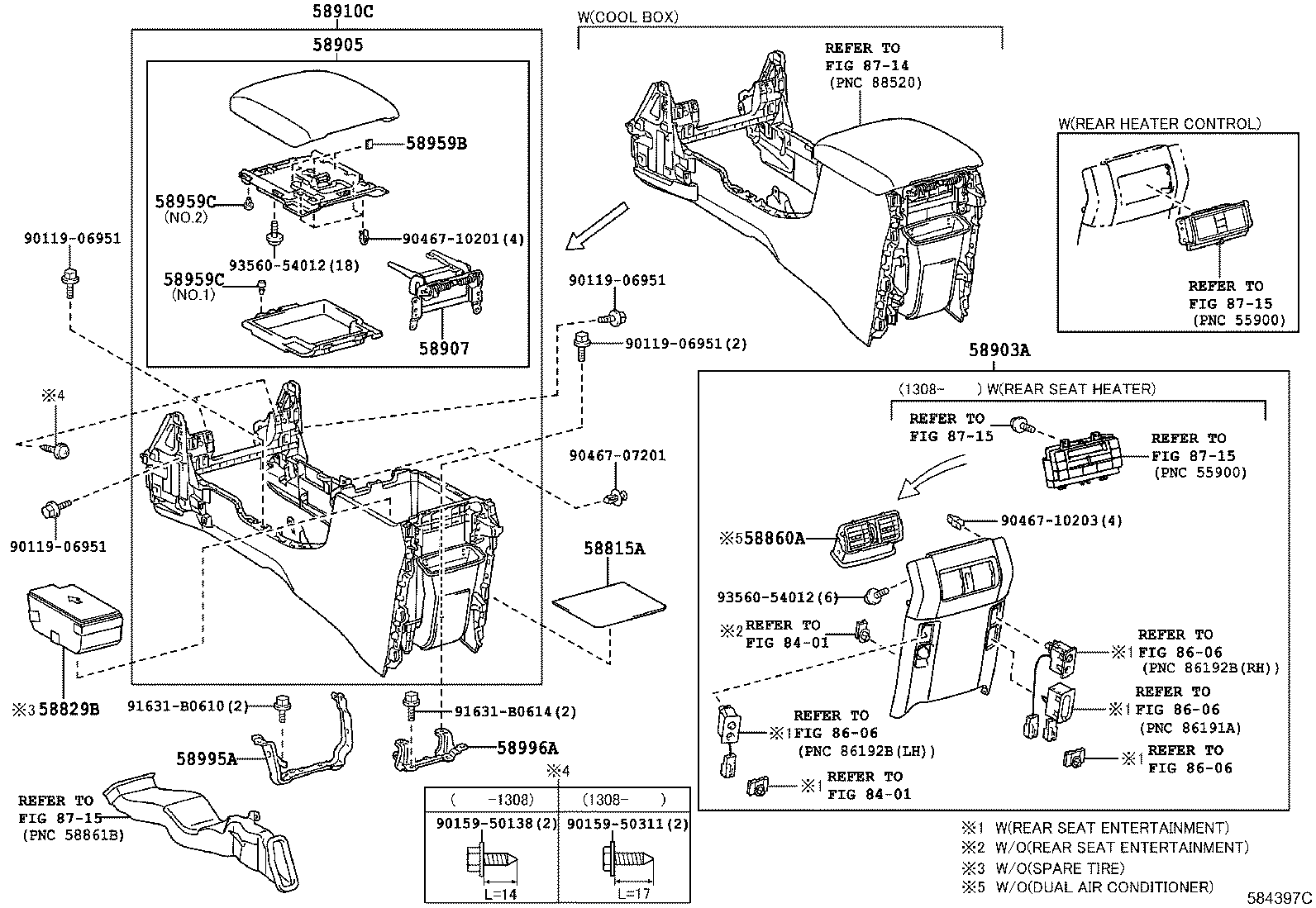 Подлокотник передних сидений для Тойота Ленд Крузер Прадо 2009-2013
