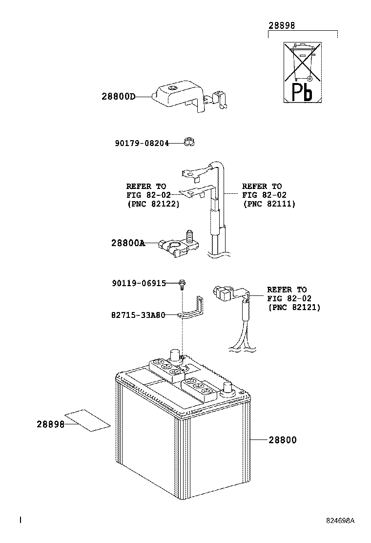 Аккумулятор для Тойота Камри 2006-2009