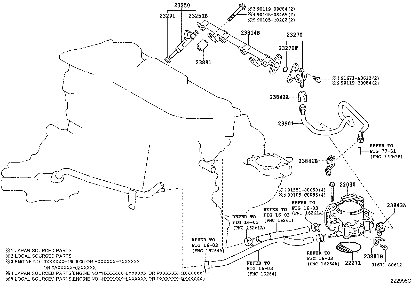 Дроссельная заслонка для Тойота Рав 4 2012-2015