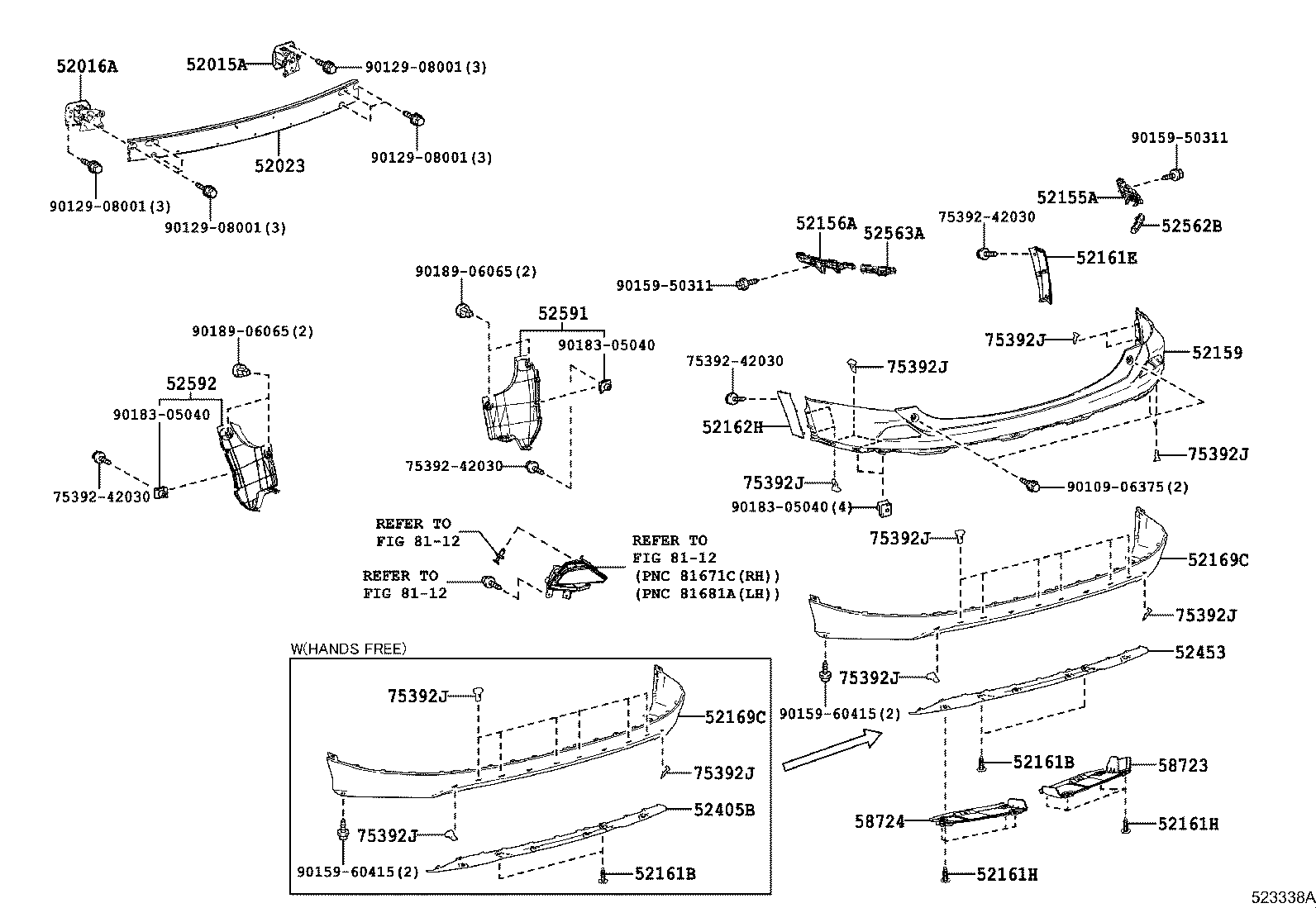 Решетка радиатора для Тойота Рав 4 2012-2015