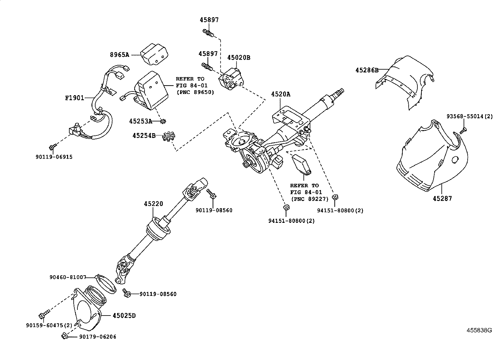Ступица задняя левая для Тойота Рав 4 2005-2010