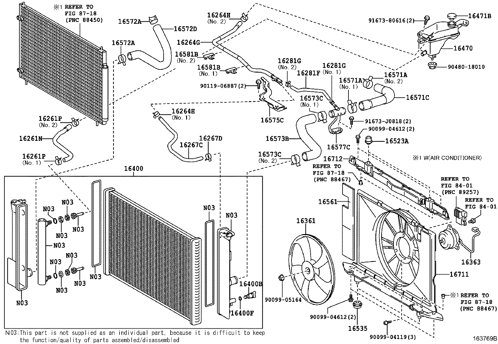 Мотор вентилятора двигателя для Тойота Королла 2010-2013