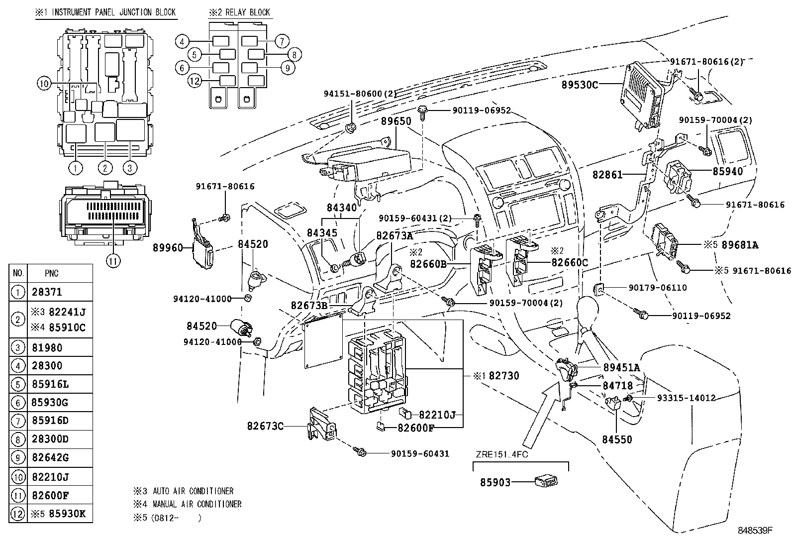 Блок управления двигателем для Тойота Королла 2010-2013