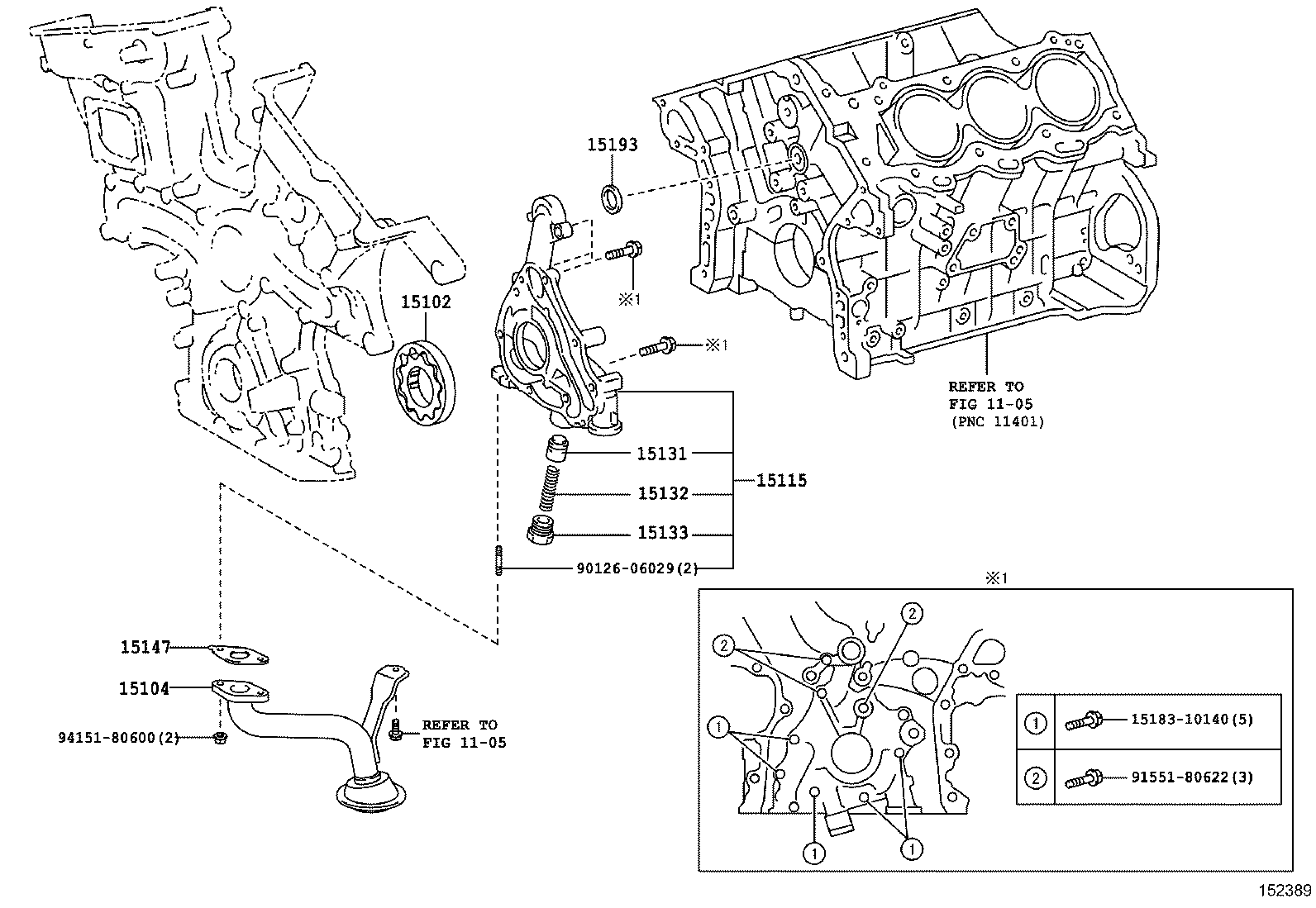 Масляный насос для Тойота Хайлендер 2010-2013