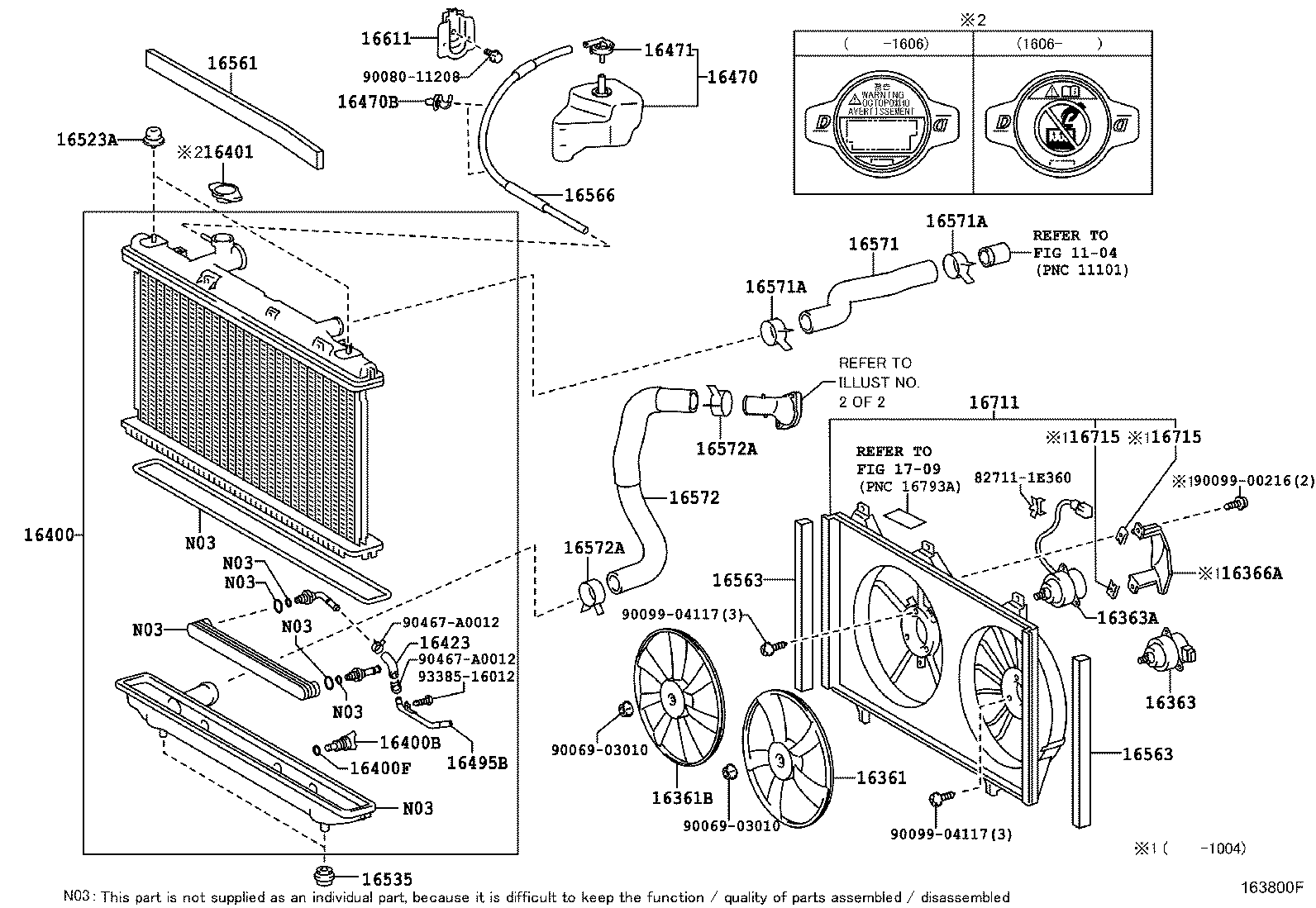 Радиатор двигателя в сборе для Тойота Венза 2008-2012