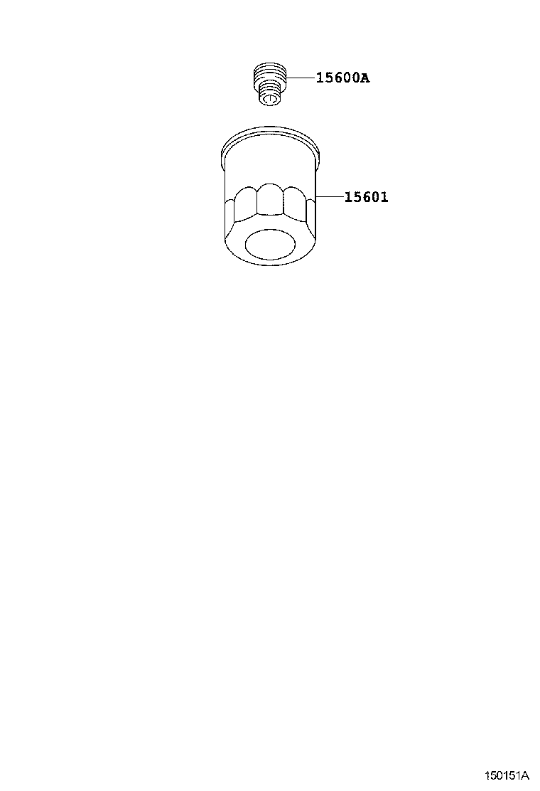 Масляный фильтр для Тойота Авенсис 2006-2009
