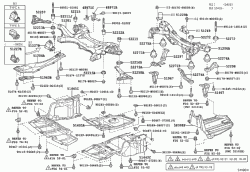 Балка задняя для Тойота Авенсис 2006-2009