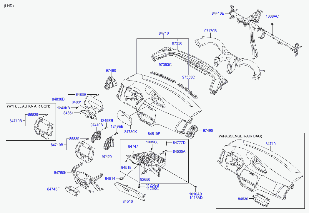 Приборная панель для Хендай i20 2008-2012