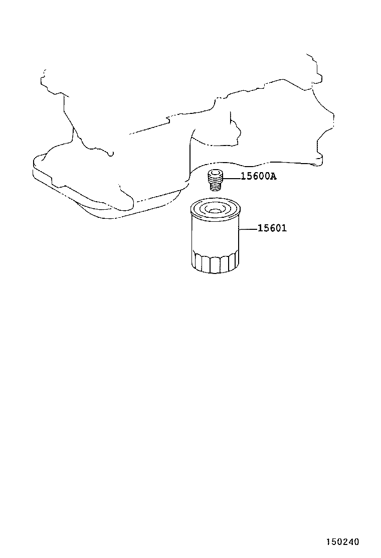 Масляный фильтр для Тойота Приус 2005-2011