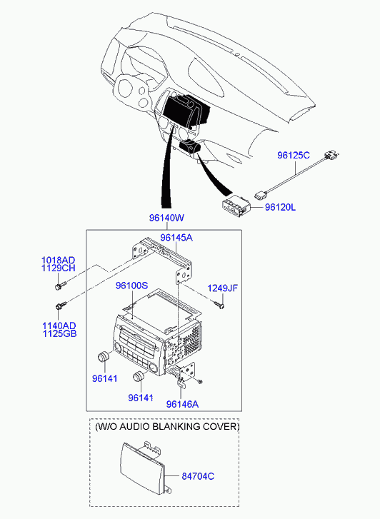 Головное устройство, автомагнитола для Хендай i20 2008-2012