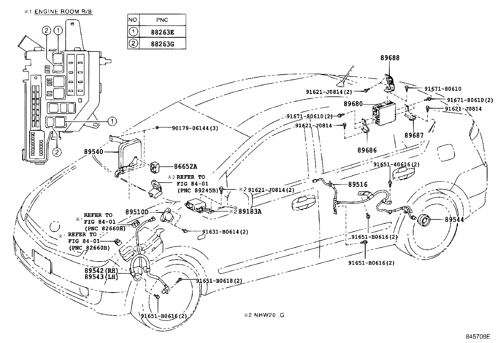Датчик АБС передний правый для Тойота Приус 2005-2011