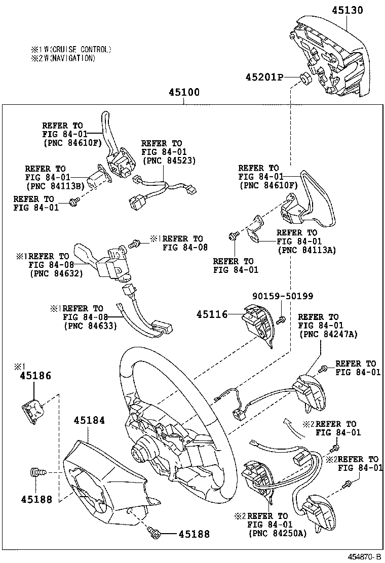 Подушка безопасности водителя для Тойота Аурис 2006-2010