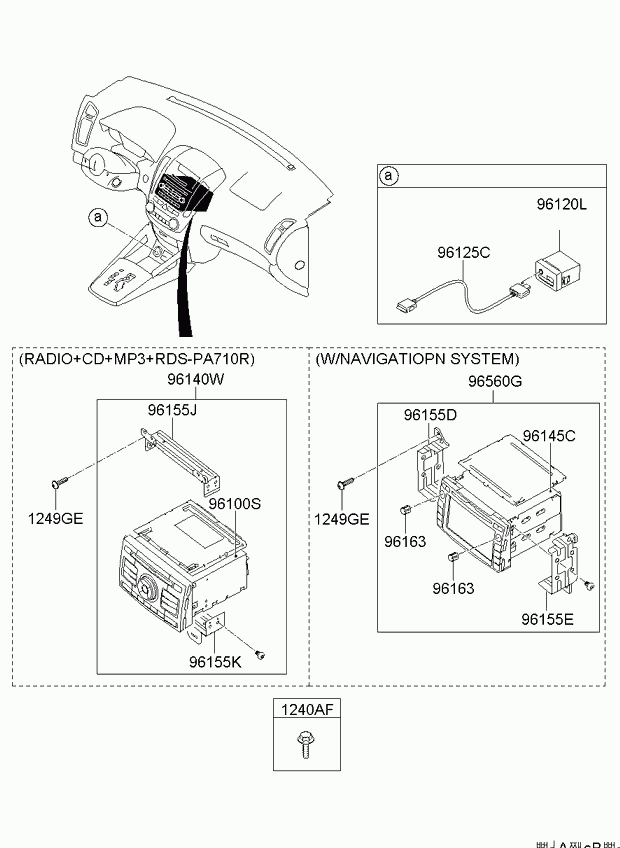 Головное устройство, автомагнитола для Киа Сид 2006-2010