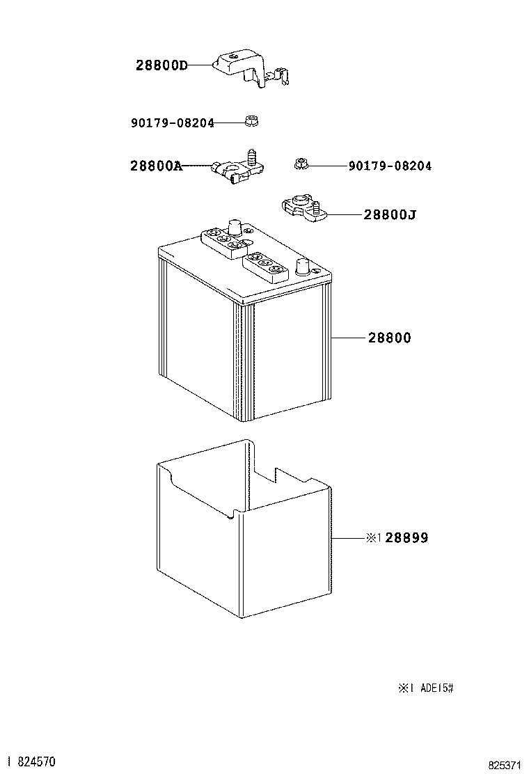Аккумулятор для Тойота Аурис 2006-2010