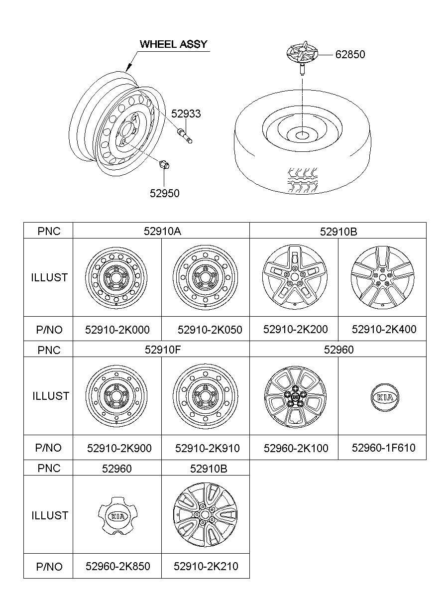 Диск литой для Киа Соул 2008-2011
