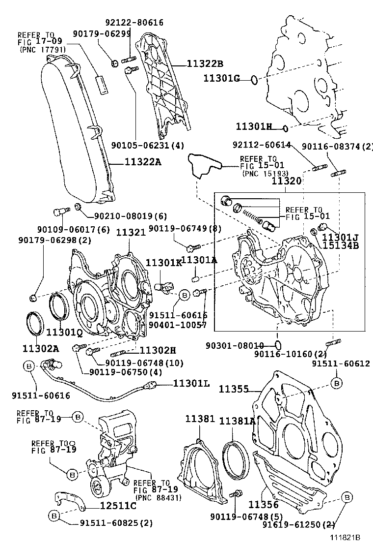 Датчик коленвала для Тойота Ленд Крузер Прадо 1999-2002