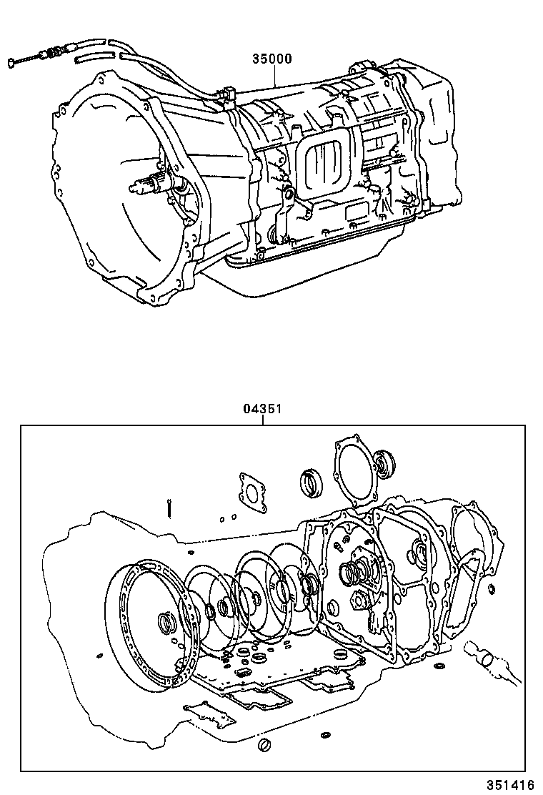 АКПП для Тойота Ленд Крузер Прадо 1999-2002