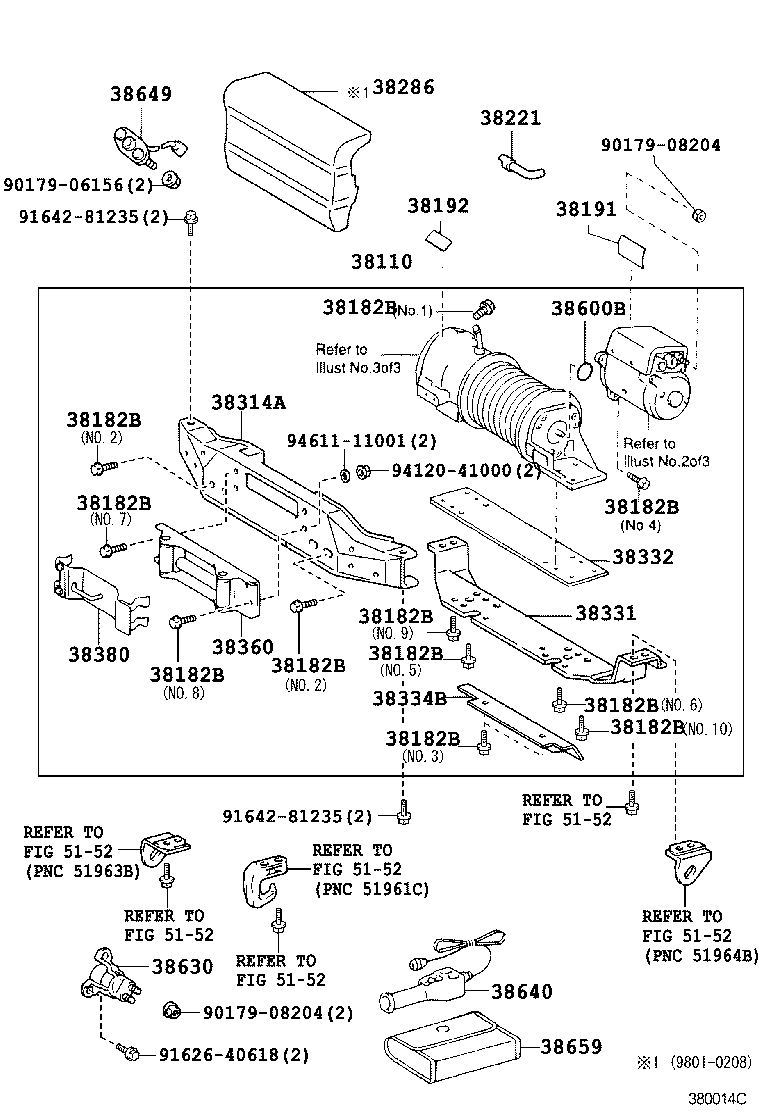 Лебедка для Тойота Ленд Крузер 2002-2005