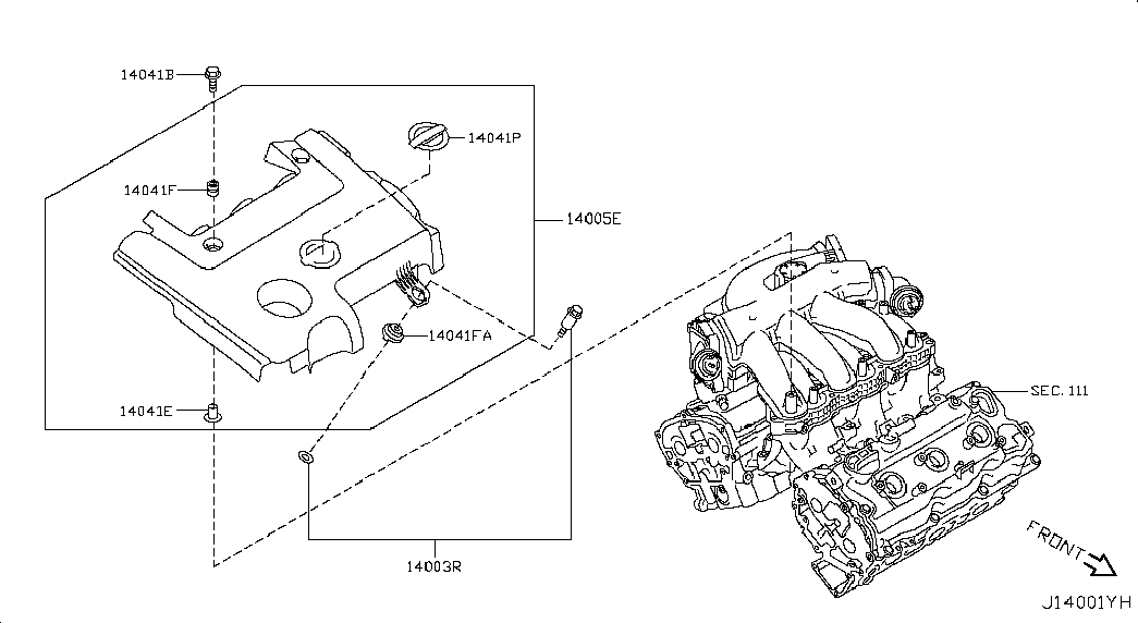 Коллектор выпускной для Ниссан Теана 2008-2011