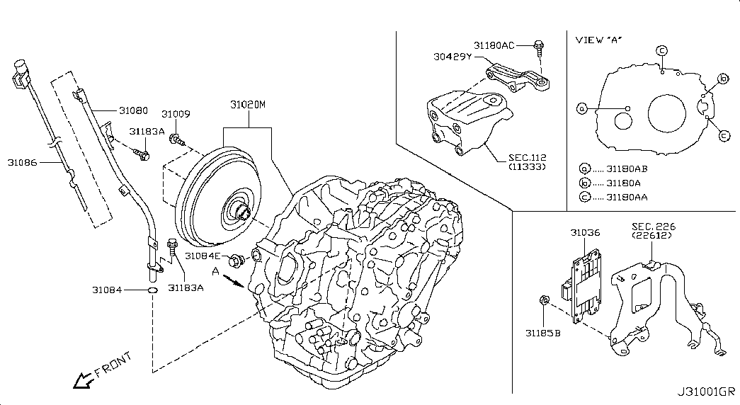 АКПП для Ниссан Теана 2008-2011
