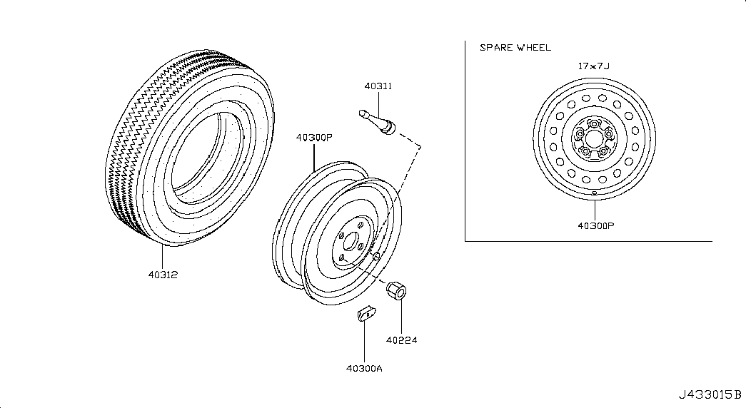 Диск колёсный для Ниссан Теана 2008-2011