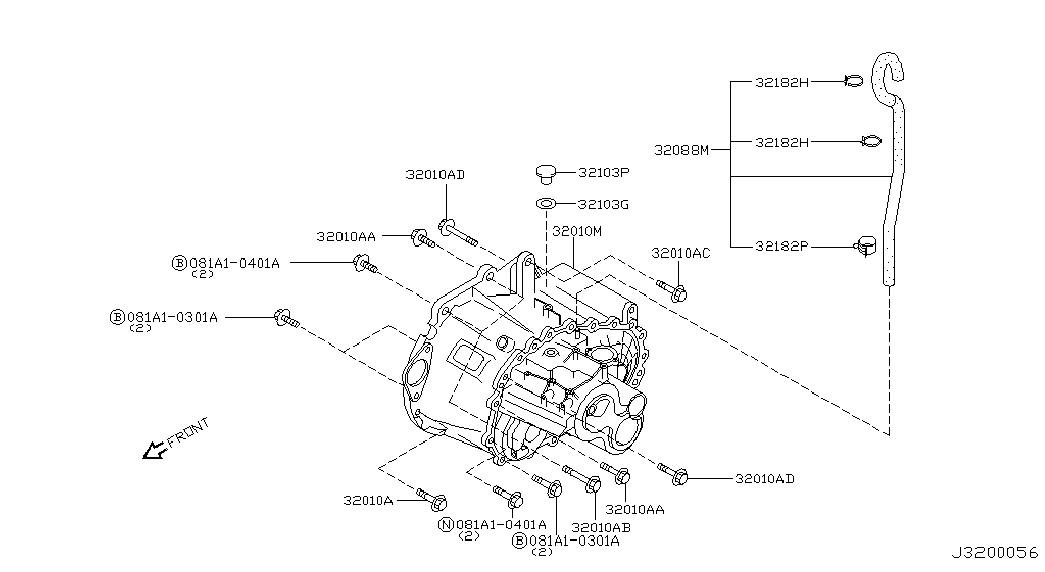 МКП для Ниссан Х-Трейл 2000-2007