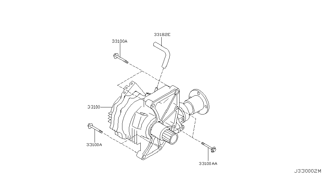 Раздаточная коробка для Ниссан Х-Трейл 2000-2007