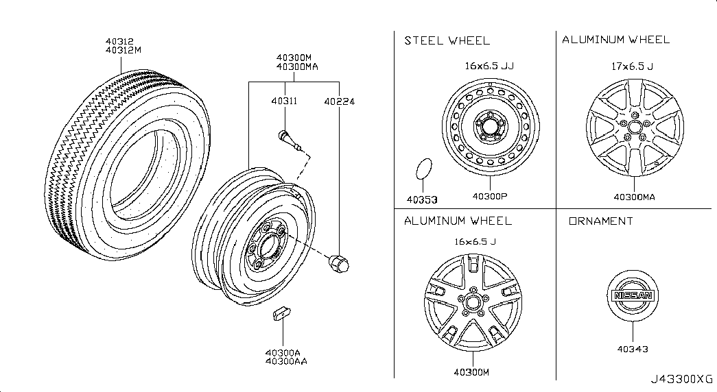 Диск колёсный для Ниссан Х Трейл 2007-2011