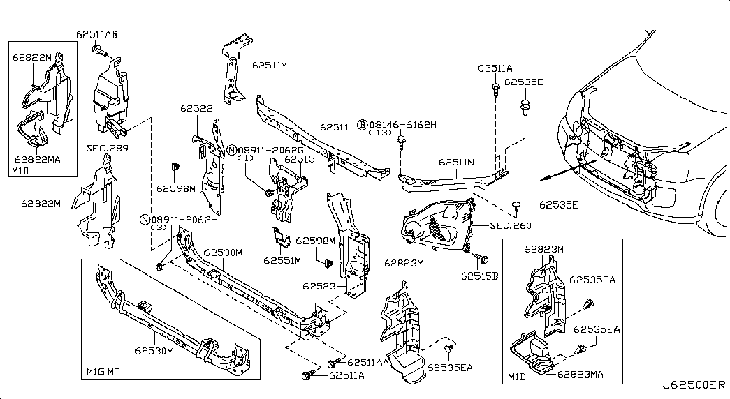 Панель передняя-телевизор для Ниссан Х Трейл 2010-2015