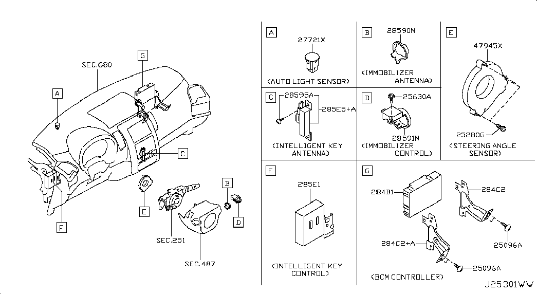 Блок управления полным приводом для Ниссан Х Трейл 2010-2015