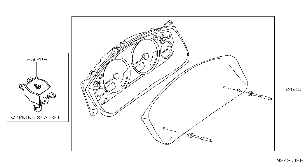 Щиток приборов для Ниссан Патфайндер 2010-2014