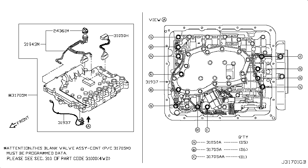 Гибро-блок АКПП для Ниссан Патфайндер 2010-2014