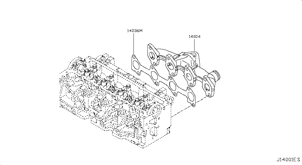 Крышка ГРМ для Ниссан Кашкай 2006-2010
