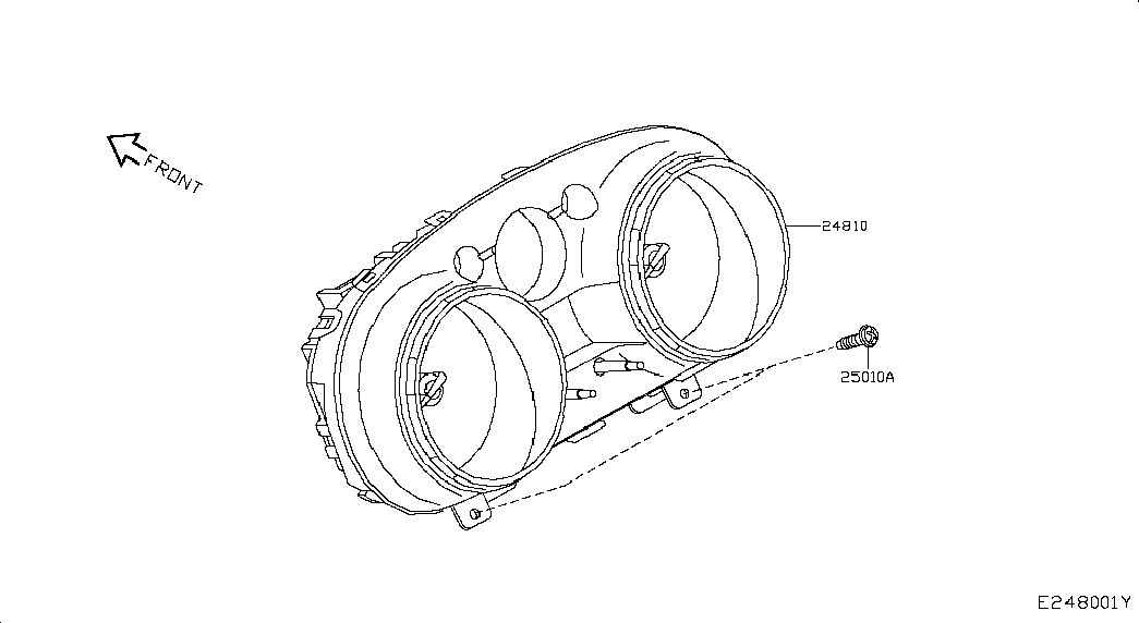 Щиток приборов для Ниссан Кашкай 2006-2010