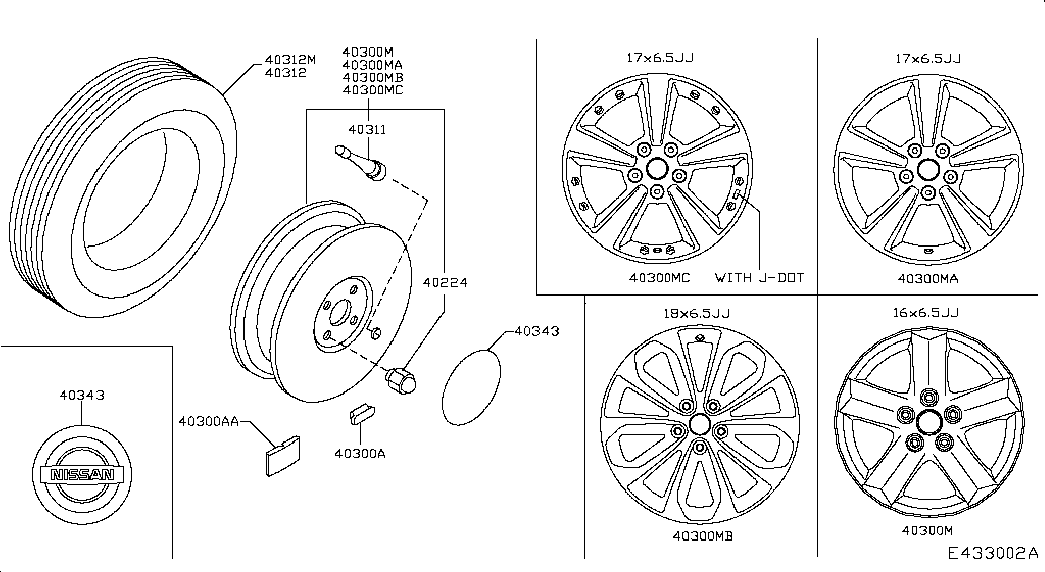 Диск колёсный для Ниссан Кашкай 2006-2010