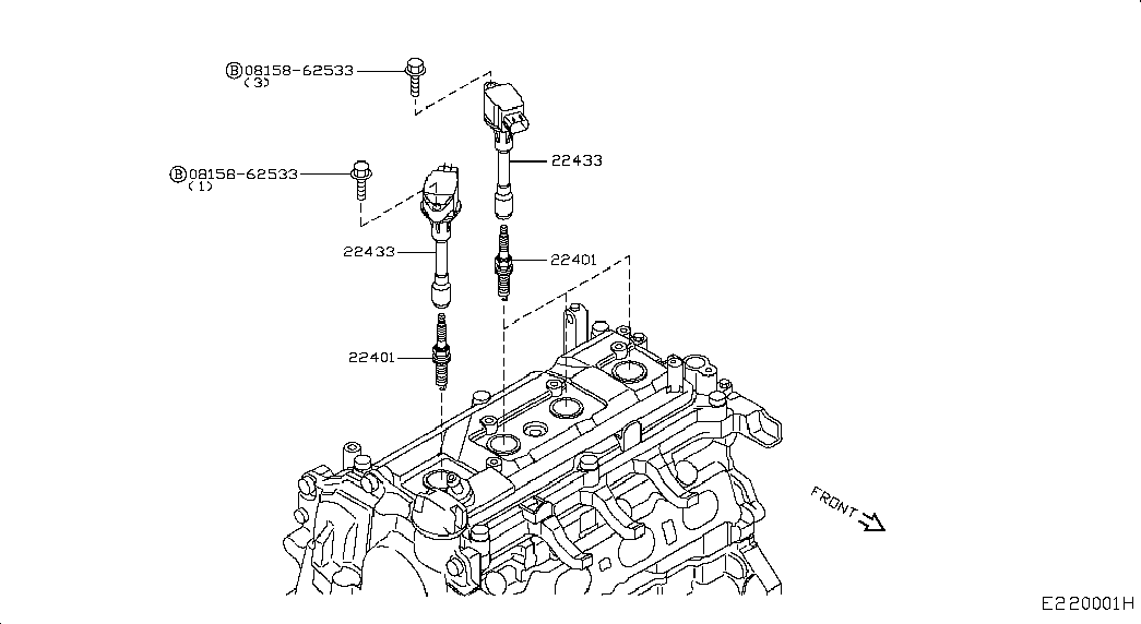 Свеча зажигания для Ниссан Кашкай 2010-2013