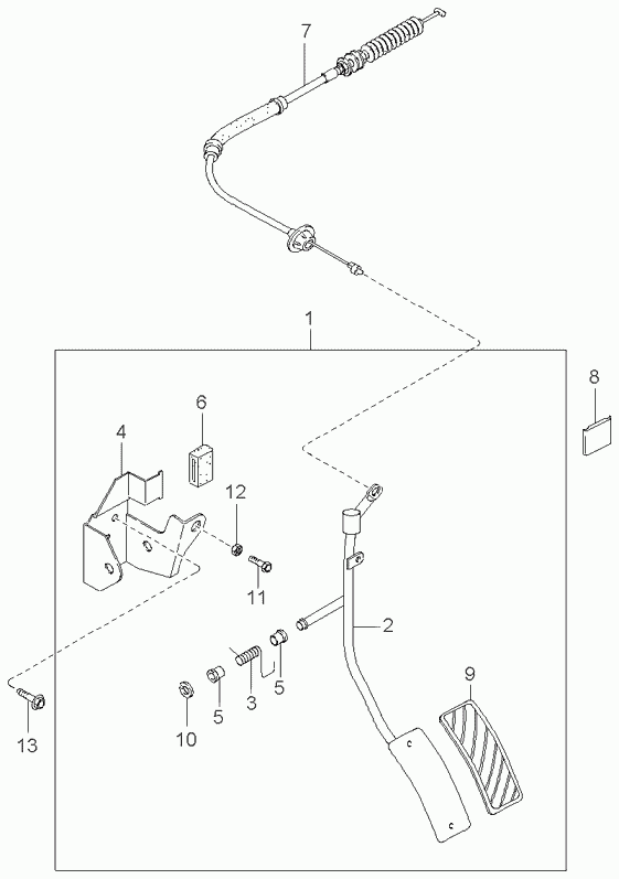 Генератор в сборе для Киа Оптима 2008-2010