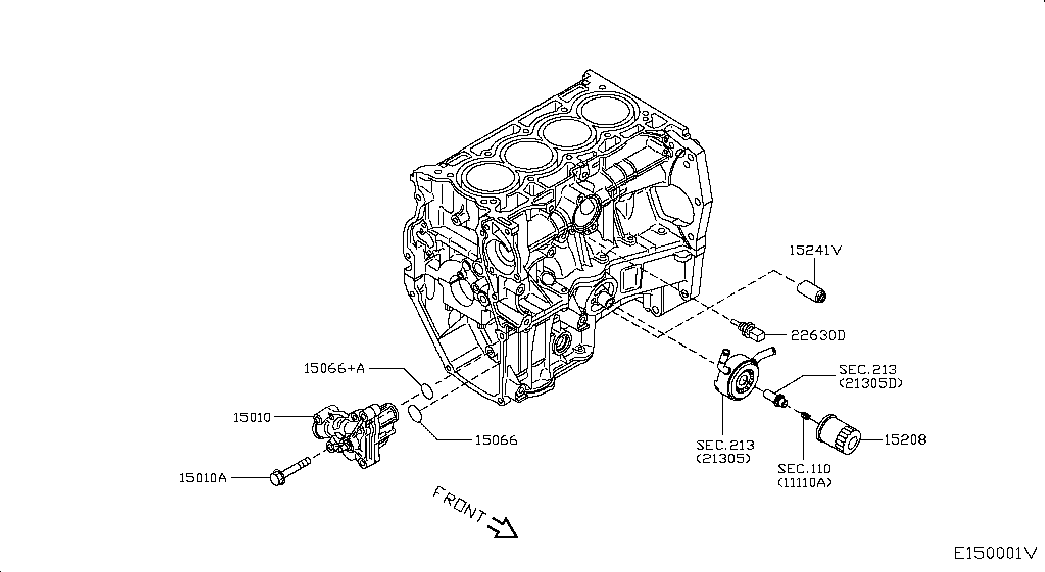 Радиатор масляный для Ниссан Кашкай 2013-2018