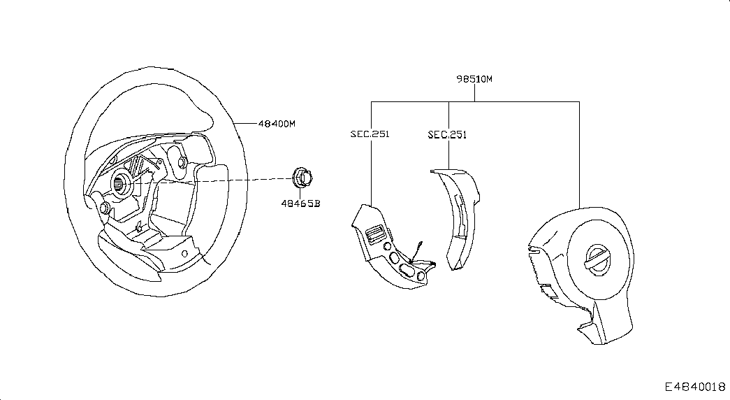 Руль для Ниссан Кашкай 2013-2018