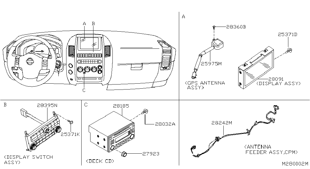 Авто-магнитола для Ниссан Патфайндер 2004-2010
