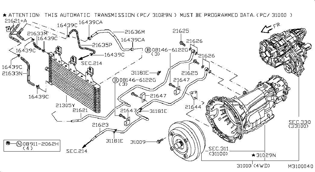 АКПП для Ниссан Патфайндер 2004-2010